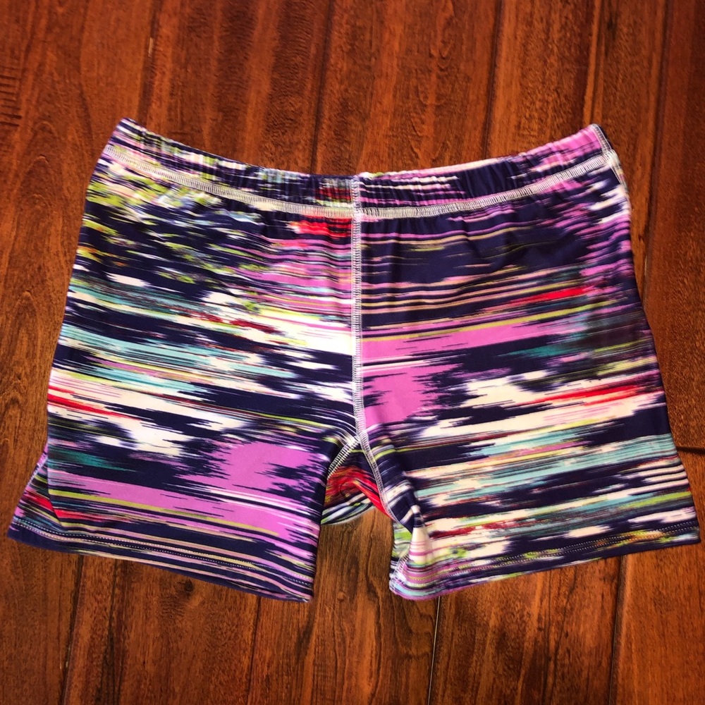 Alo spandex workout shorts.